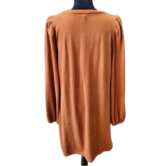 Nine West Puff Long Sleeve Dress - Picture 3 of 7